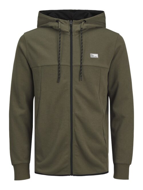 JACK & JONES JCOAIR SWEAT ZIP HOOD NOOS.