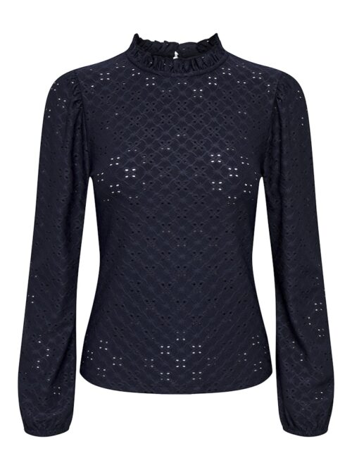 JDY JDYCATHINKA L/S FRILL TOP JRS