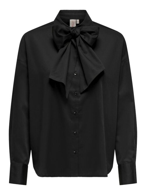 only ONLDINNA LS BOW SHIRT WVN