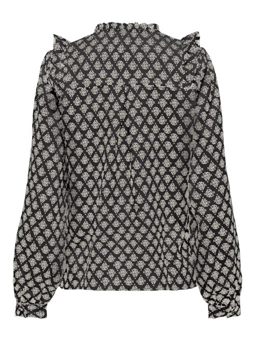 only ONLLUSIA LIFE LS V-NECK TOP W