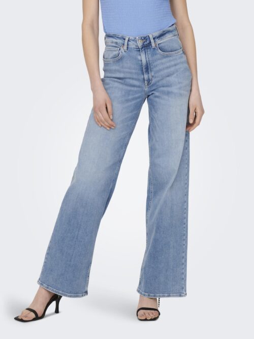 only ONLMADISON BLUSH HW WIDE DNM CRO371