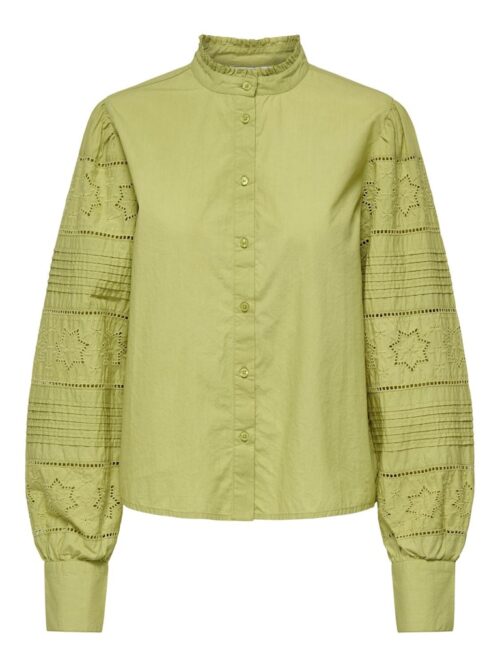 only ONLSTAR LS BUTTON EMB SHIRT W