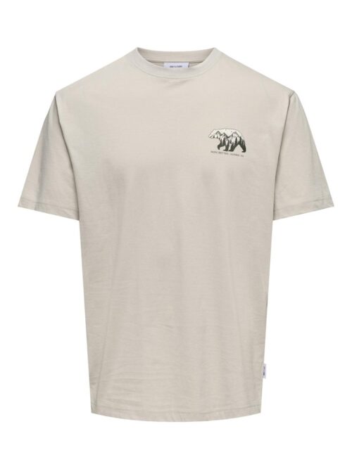 ONLY & SONS ONSKEANE RLX SS PRINTED TEE S