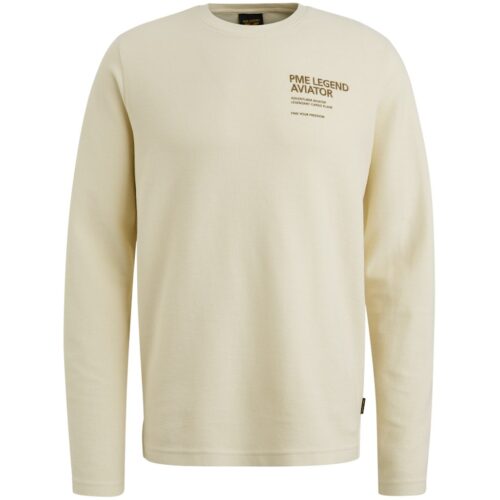 PME Long sleeve r-neck structured