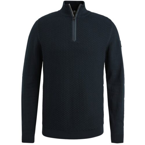Vanguard Half zip collar cotton struct