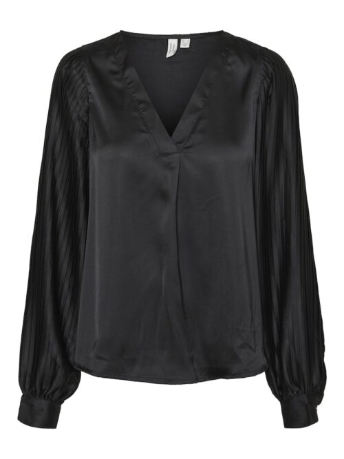 Vero Moda VMTARA L/S V-NECK TOP WVN BTQ