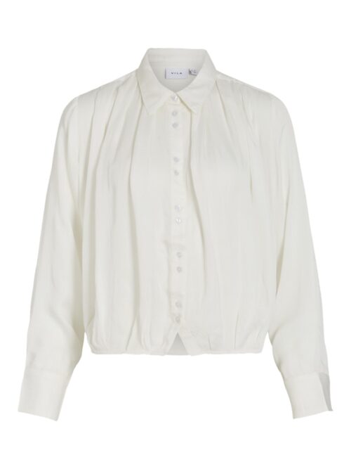 VILA VIODA L/S PLEATED SHIRT