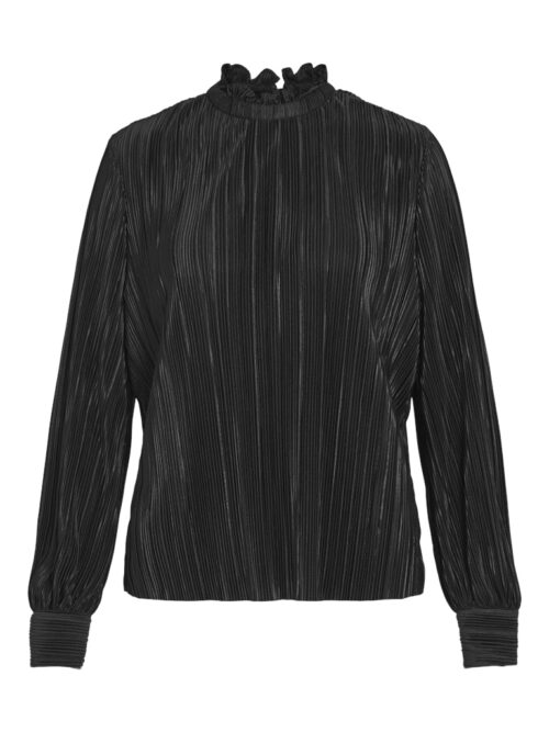 VILA VIPLIRANA HIGH NECK L/S TOP/R