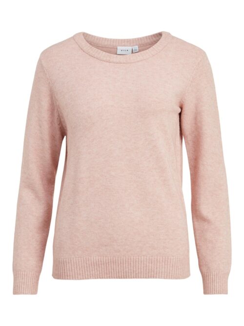VILA VIRIL O-NECK L/S  KNIT TOP -