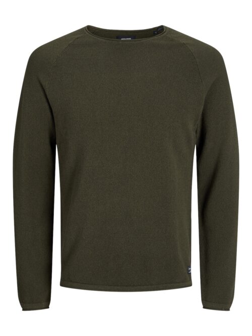 JACK & JONES JJEHILL KNIT CREW NECK NOOS