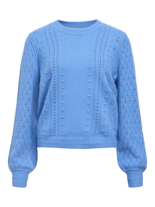 Object OBJINGE L/S RE O-NECK KNIT NOOS