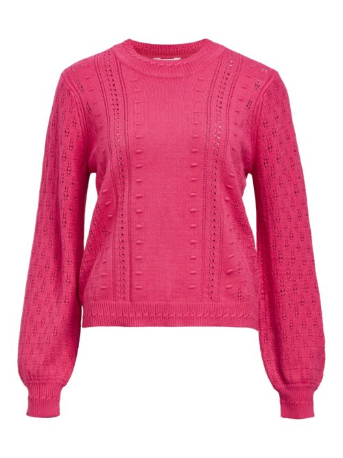 Object OBJINGE L/S RE O-NECK KNIT NOOS