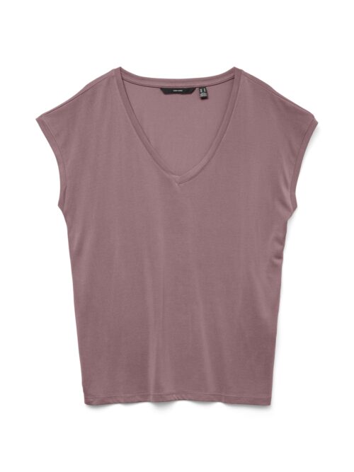 Vero Moda VMFILLI SS V-NECK TEE GA NOOS