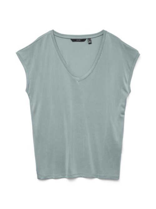 Vero Moda VMFILLI SS V-NECK TEE GA NOOS