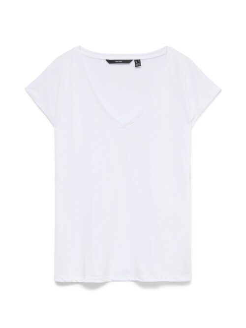 Vero Moda VMFILLI SS V-NECK TEE GA NOOS
