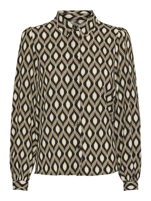 Vero Moda VMVARIA L/S SHIRT WVN BTQ GA