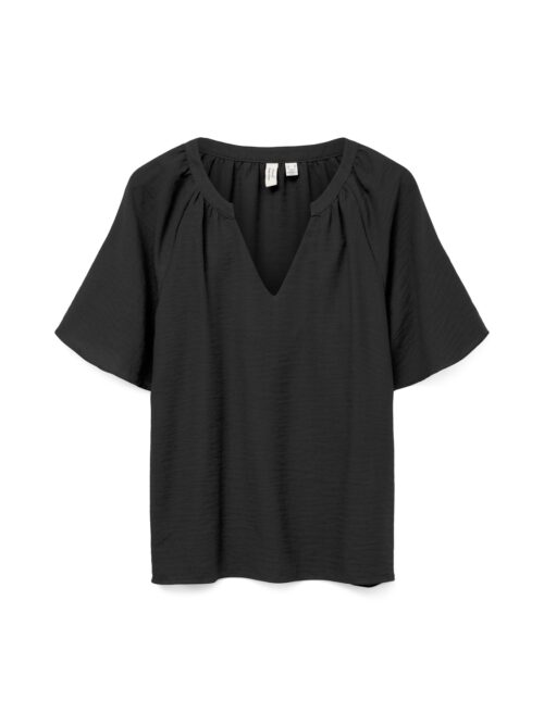 Vero Moda VMVICTORIA S/S V-NECK TOP WVN BTQ G