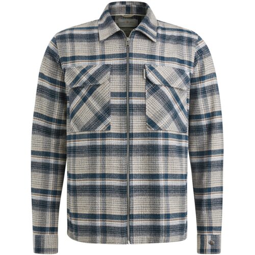 Cast Iron Long Sleeve Shirt Mouline check br