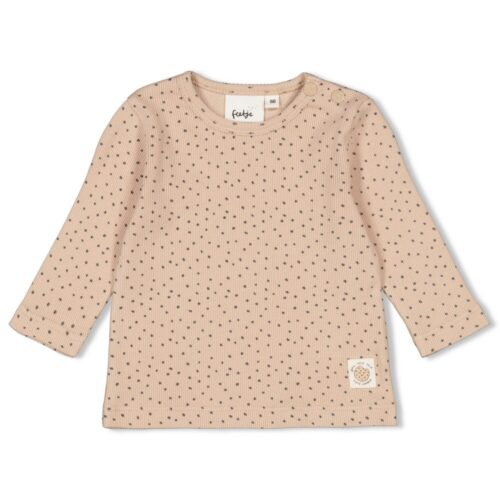 FEETJE Longsleeve AOP rib - Cute Cookie