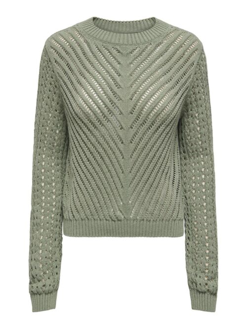 JDY JDYELLIS LIFE L/S O-NECK PULLOVER K