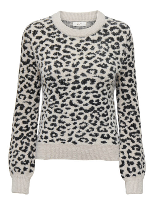 JDY JDYLORRAINE ANIMAL L/S PULLOVER KNT
