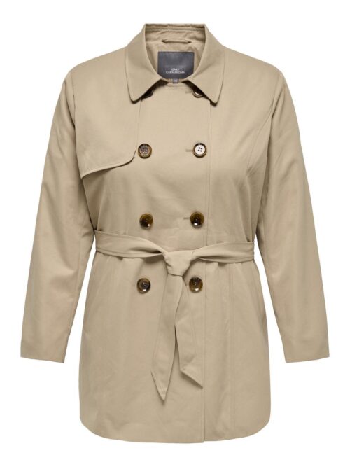 ONLY CARMAKOMA CARVALERIE TRENCHCOAT OTW NOOS