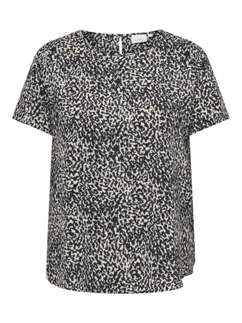 ONLY CARMAKOMA CARVICA LIFE SS TOP WVN NOOS