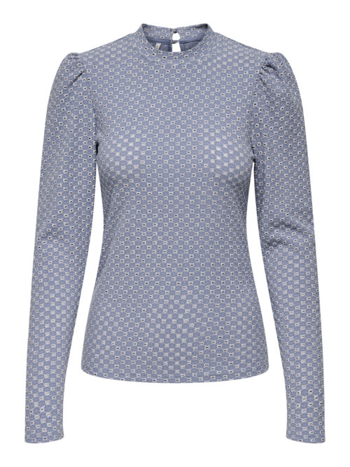 only ONLGENNY L/S O-NECK STRUCTURE TOP J