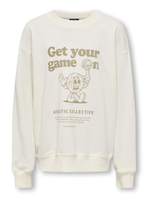 ONLY & SONS KIDS OSJTANNER LIFE RLX L/S O-NECK UB SW
