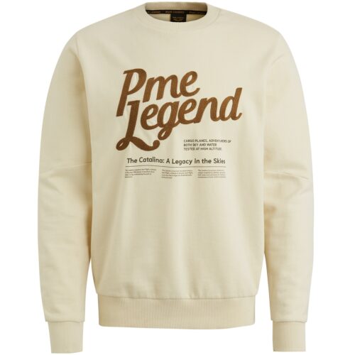 PME Crewneck peached terry