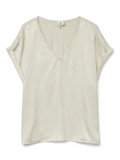 Vero Moda VMBALIA S/S V-NECK T-SHIRT WVN BTQ