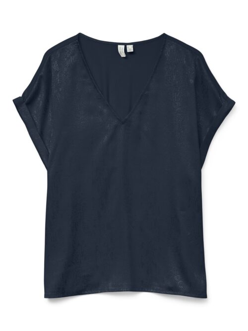 Vero Moda VMBALIA S/S V-NECK T-SHIRT WVN BTQ