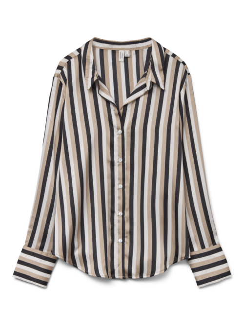 Vero Moda VMBLAISE L/S V-NECK SHIRT WVN BTQ