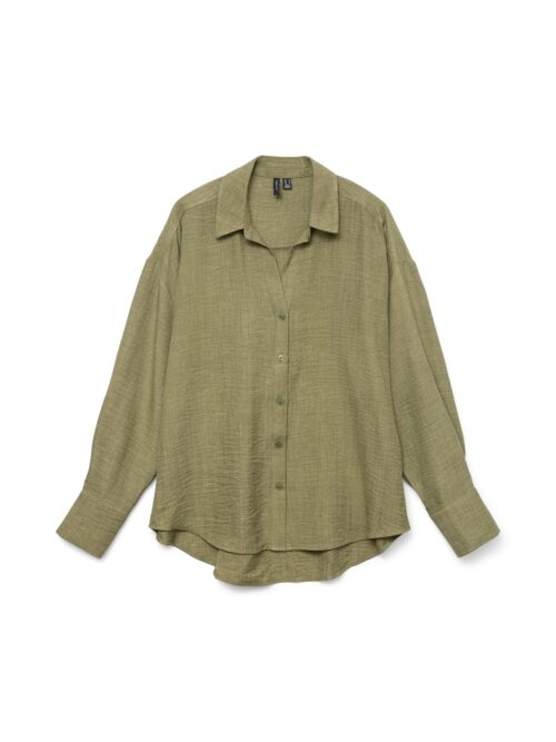 Vero Moda VMMELANEY QUEENY LS SHIRT WVN NOOS