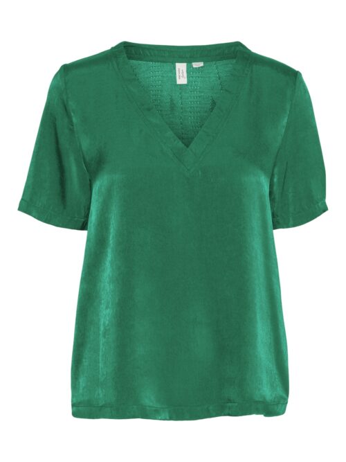 Vero Moda VMVIFIA S/S V-NECK TOP WVN BTQ