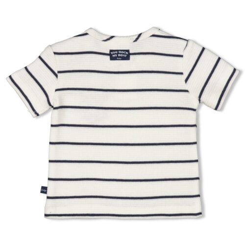 FEETJE T-shirt streep wafelstructuur - Roc