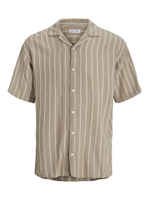 JACK & JONES JJEENZO STRIPE RESORT SHIRT SS SN