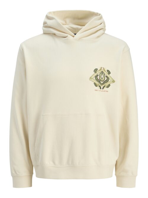JACK & JONES JORPORTO PATTERN SWEAT HOOD