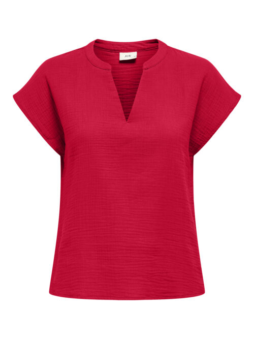 JDY JDYTHEIS LIFE S/S TOP WVN DIA
