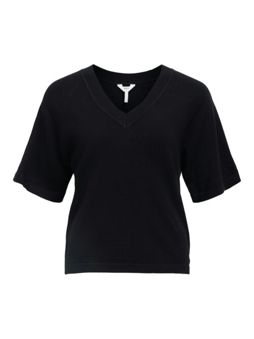 Object OBJTHESS 2/4 LO V-NECK KNIT TOP NOO