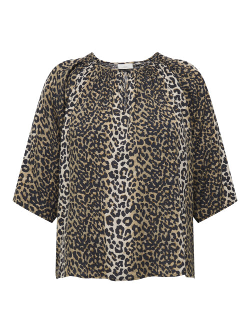 ONLY CARMAKOMA CARNOVA LIFE 3/4 TOP AOP