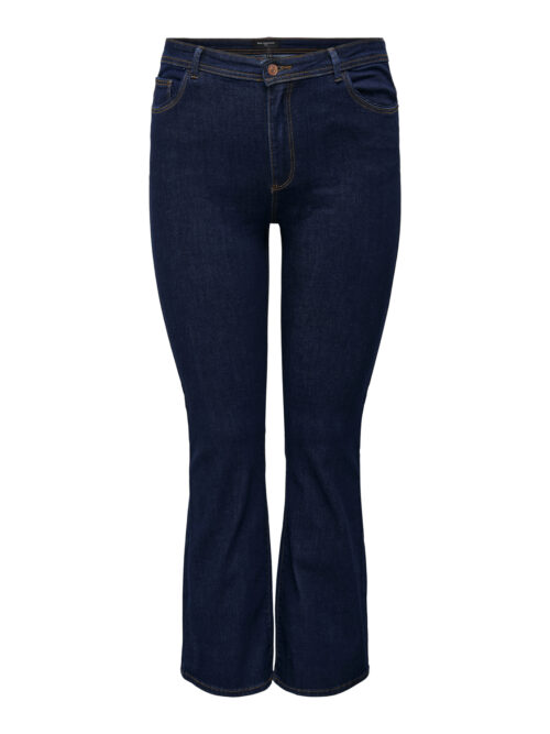 ONLY CARMAKOMA CARSALLY HW FLARED JEANS DNM BJ370