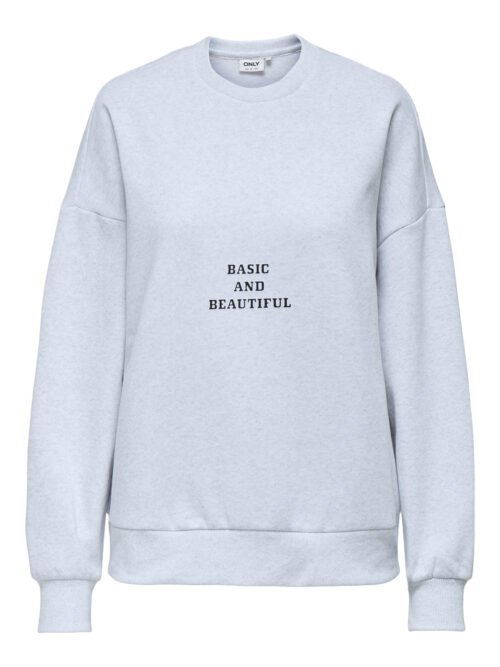 only ONLBOBBI L/S GOOD O-NECK CS SWT