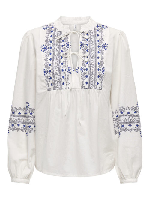 only ONLDELINE L/S TIE TOP PTM