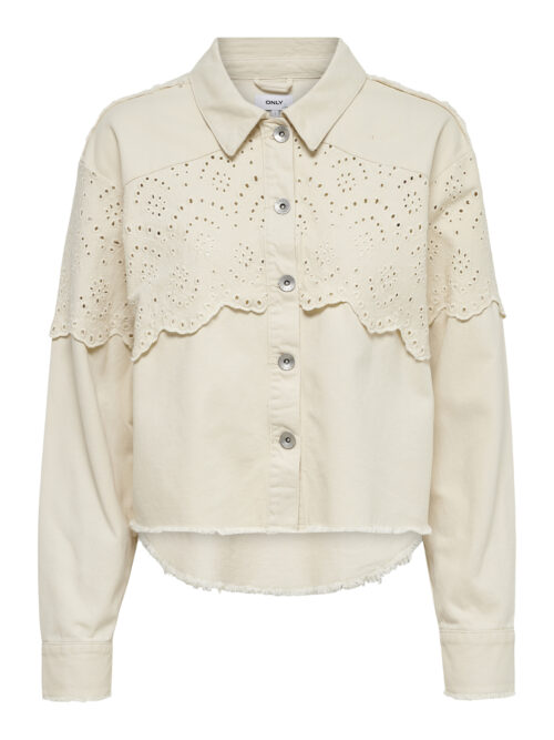 only ONLELENA CROCHET JACKET OTW