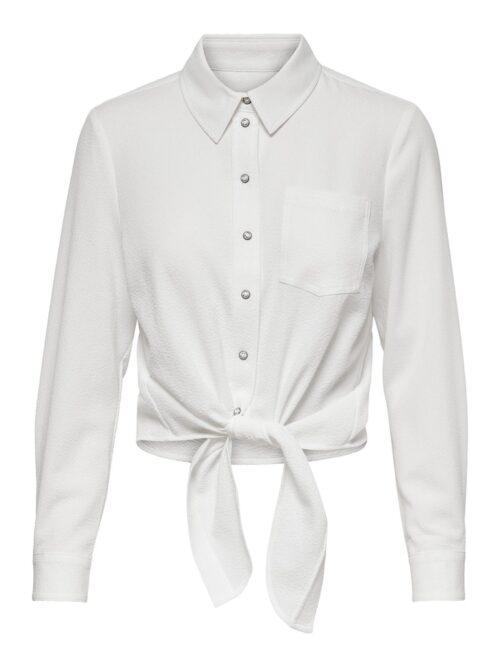 only ONLLECEY LS KNOT SHIRT NOOS WVN