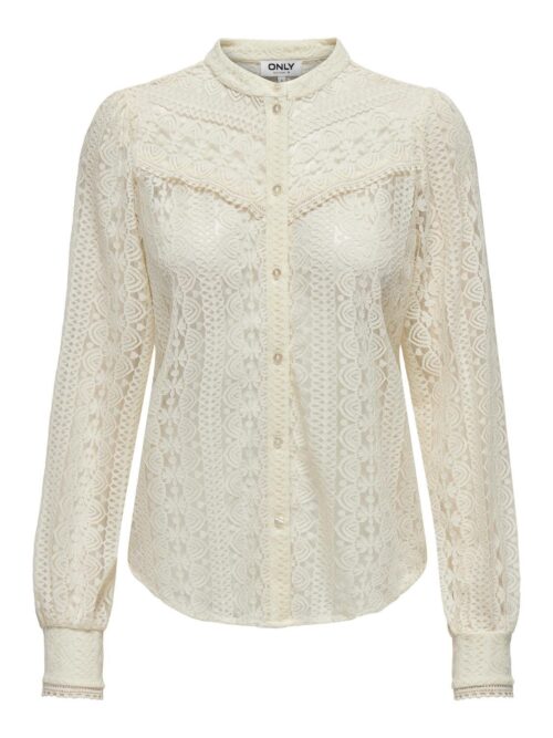 only ONLREBA LACE L/S SHIRT WVN NOOS