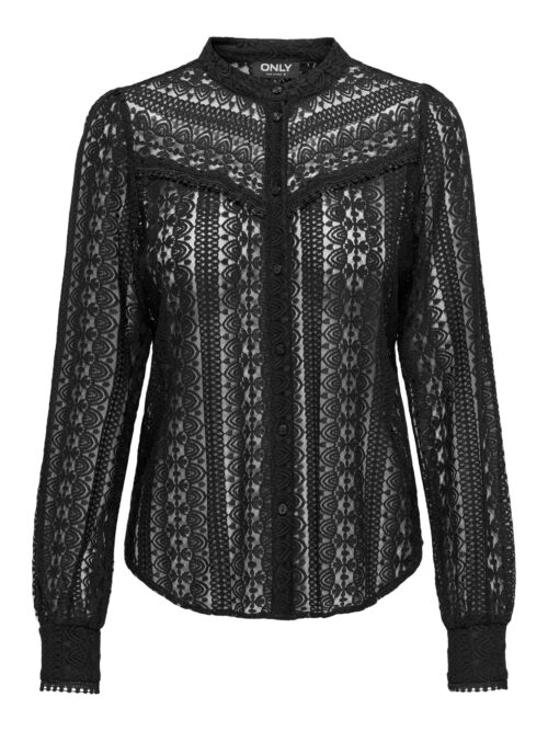 only ONLREBA LACE L/S SHIRT WVN NOOS