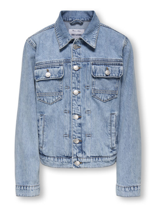ONLY & SONS KIDS OSJDUKE LB 2847 TAI DNM JACKET NOOS