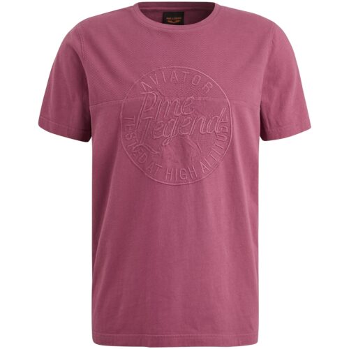 PME Short sleeve r-neck pique mix
